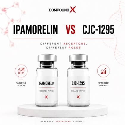 Ipamorelin vs CJC-1295 comparison cover
