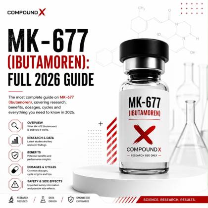 MK-677 (Ibutamoren) research guide cover