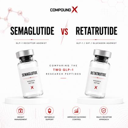 Semaglutide vs Retatrutide comparison cover