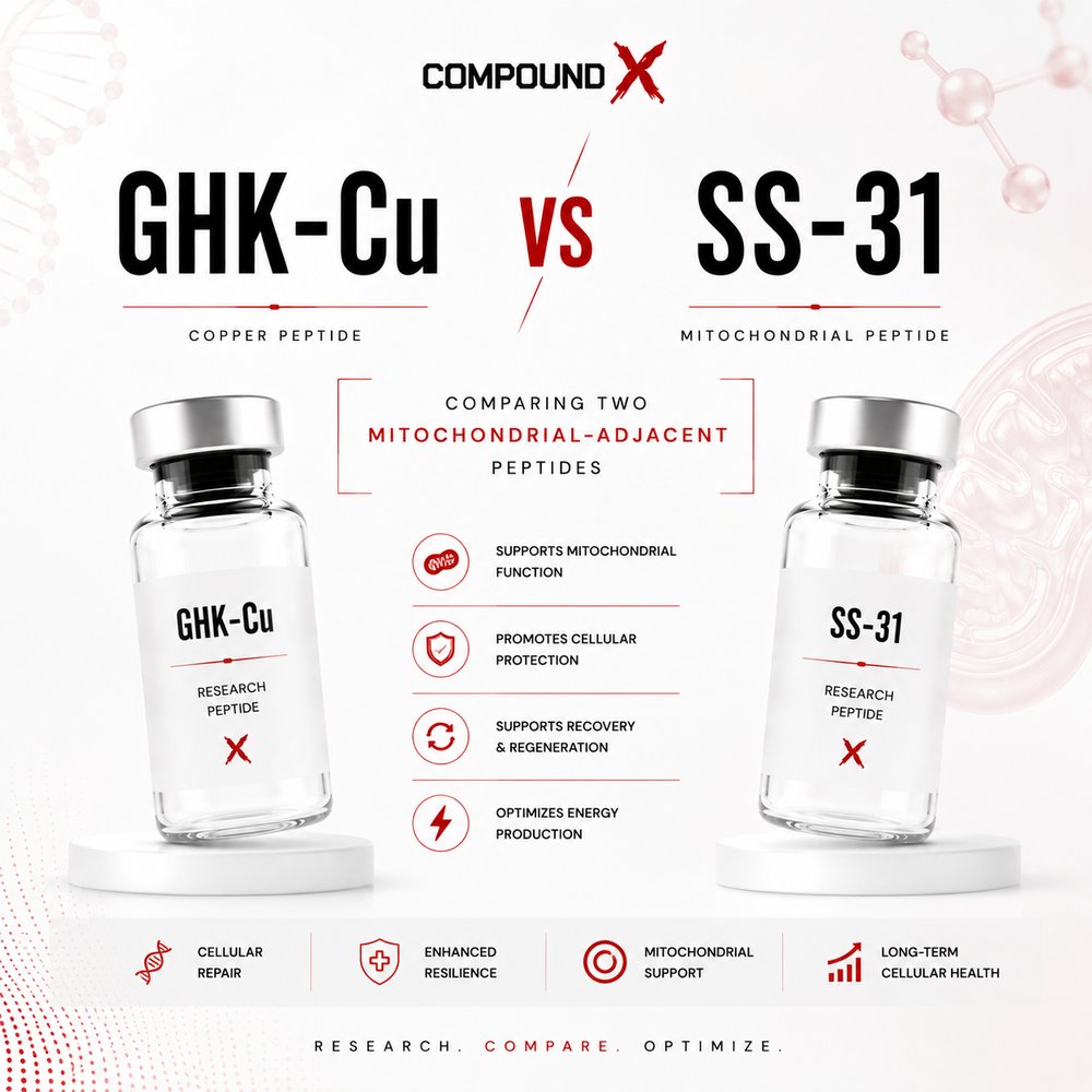 GHK-Cu vs SS-31 comparison cover