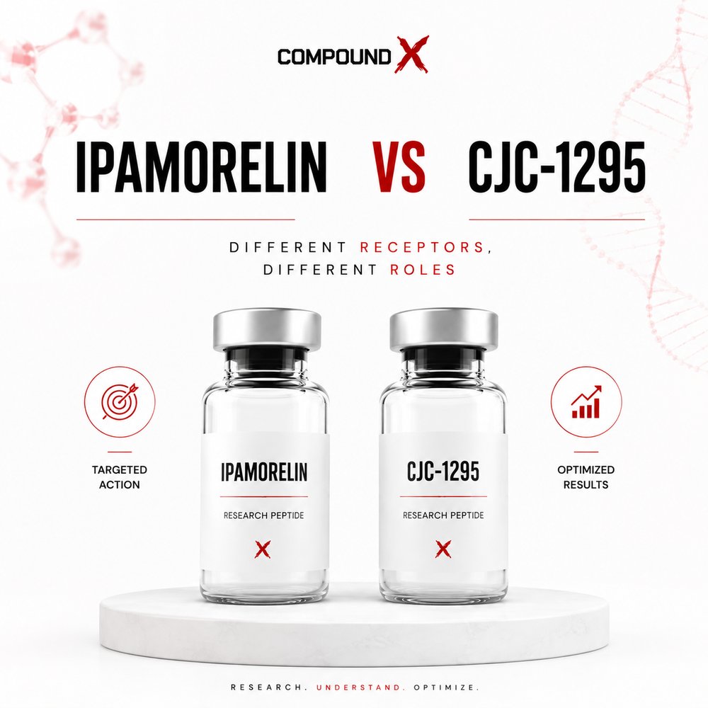 Ipamorelin vs CJC-1295 comparison cover
