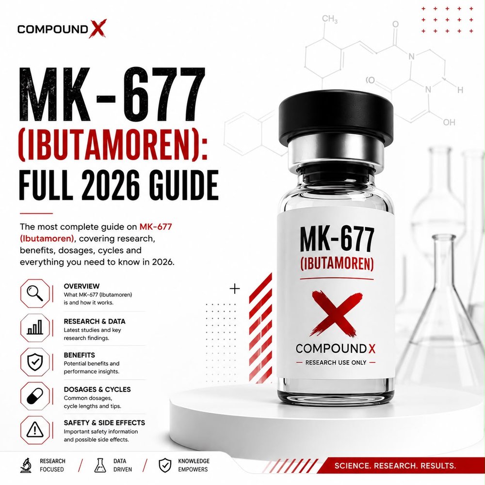 MK-677 (Ibutamoren) research guide cover