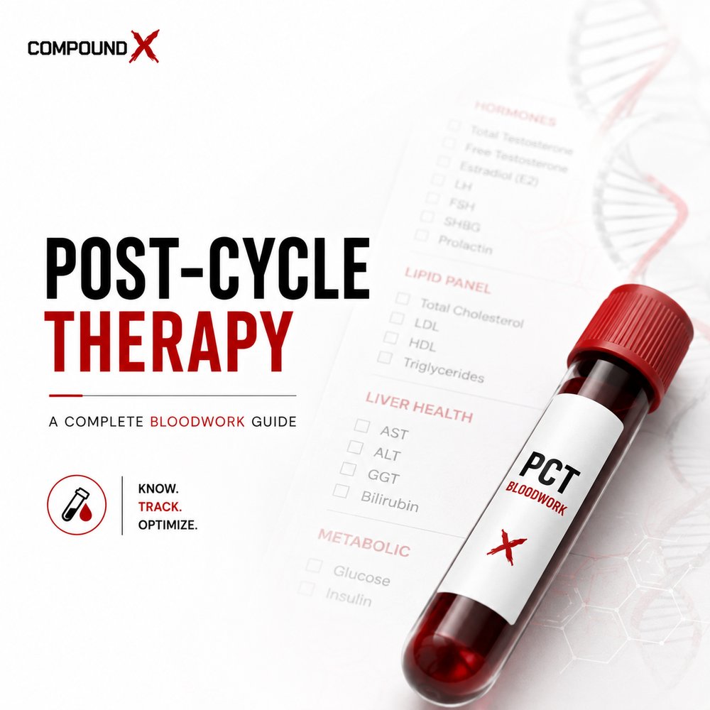 Post-Cycle Therapy bloodwork guide cover