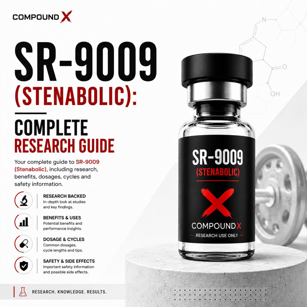 SR-9009 (Stenabolic) research guide cover